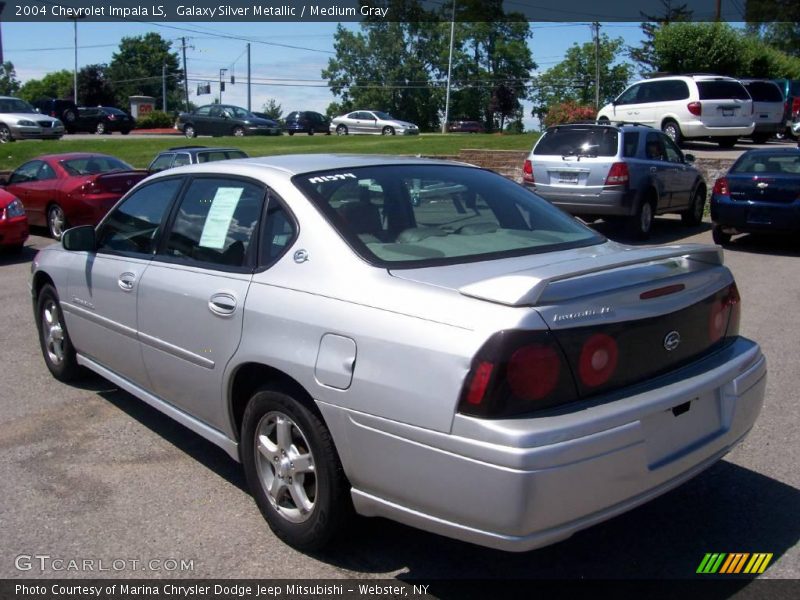 Galaxy Silver Metallic / Medium Gray 2004 Chevrolet Impala LS