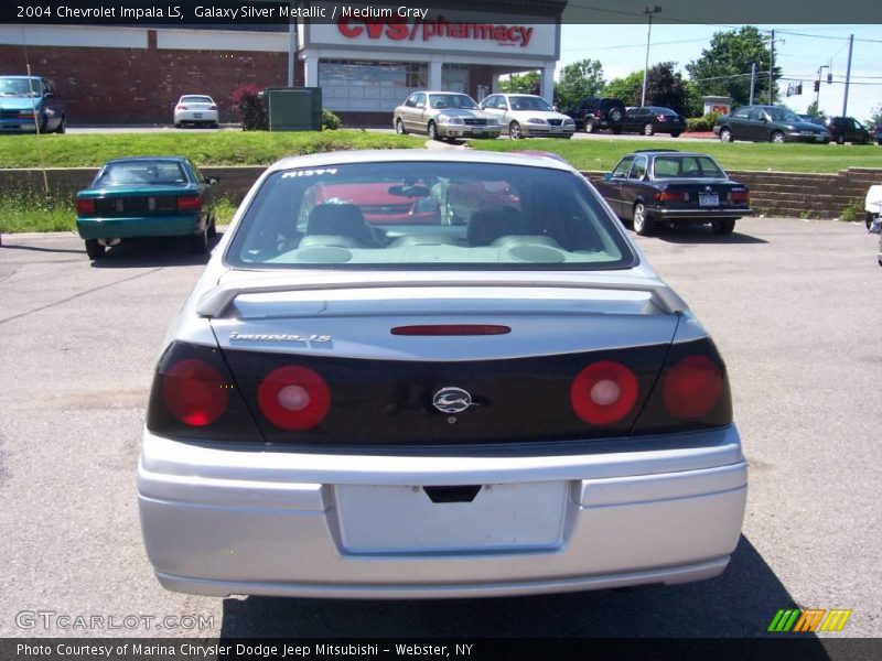 Galaxy Silver Metallic / Medium Gray 2004 Chevrolet Impala LS