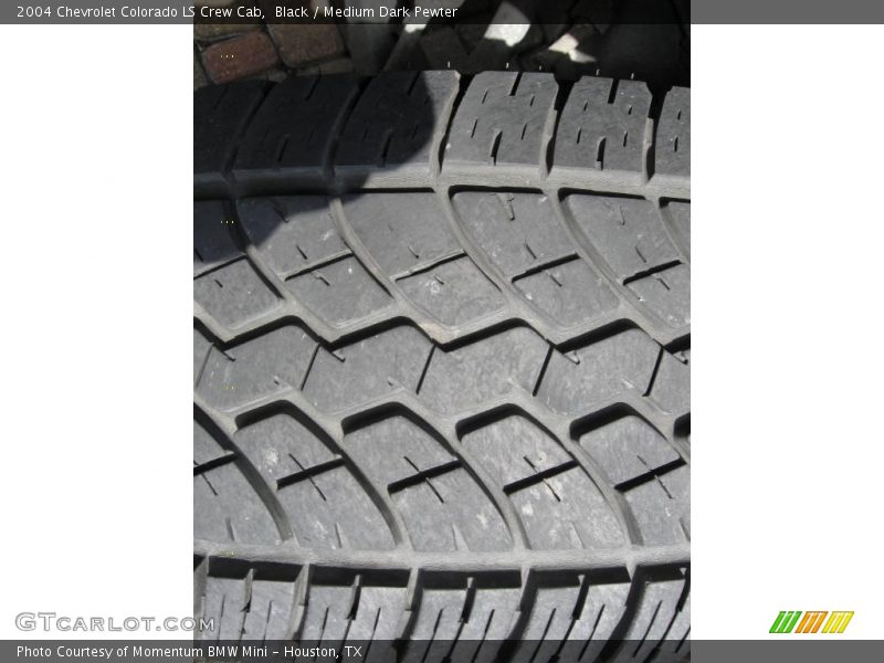Black / Medium Dark Pewter 2004 Chevrolet Colorado LS Crew Cab