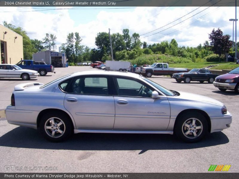 Galaxy Silver Metallic / Medium Gray 2004 Chevrolet Impala LS