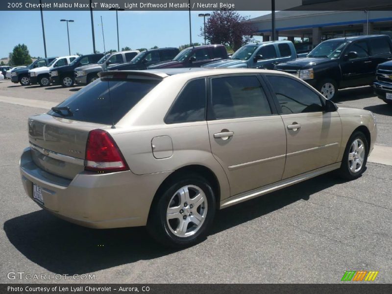 Light Driftwood Metallic / Neutral Beige 2005 Chevrolet Malibu Maxx LT Wagon