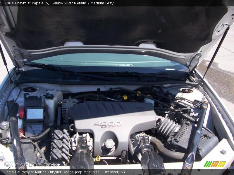 Galaxy Silver Metallic / Medium Gray 2004 Chevrolet Impala LS