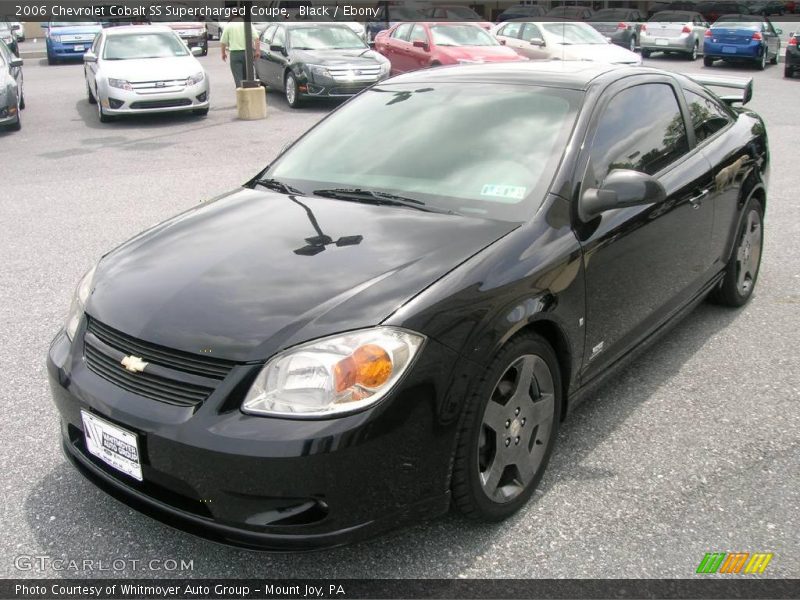 Black / Ebony 2006 Chevrolet Cobalt SS Supercharged Coupe