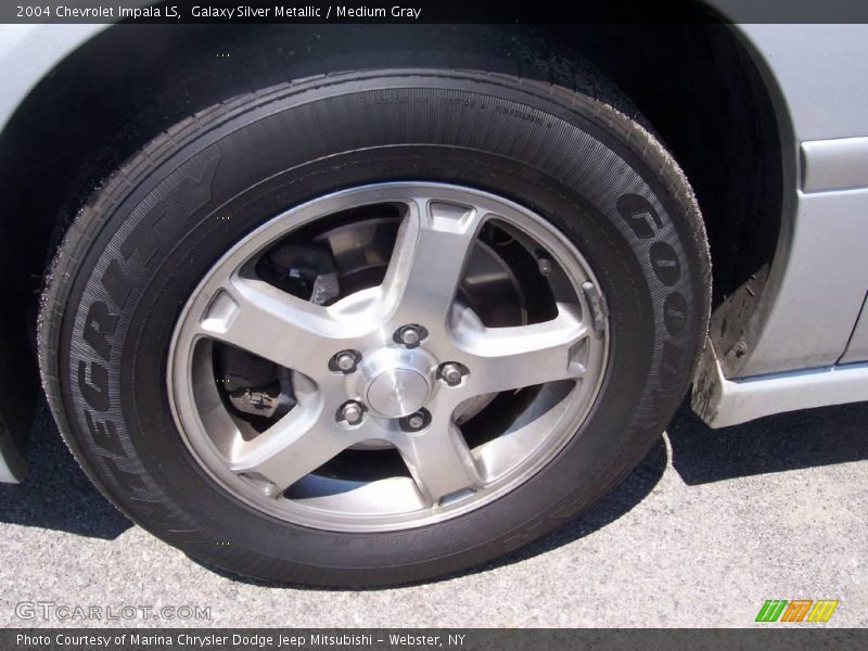 Galaxy Silver Metallic / Medium Gray 2004 Chevrolet Impala LS