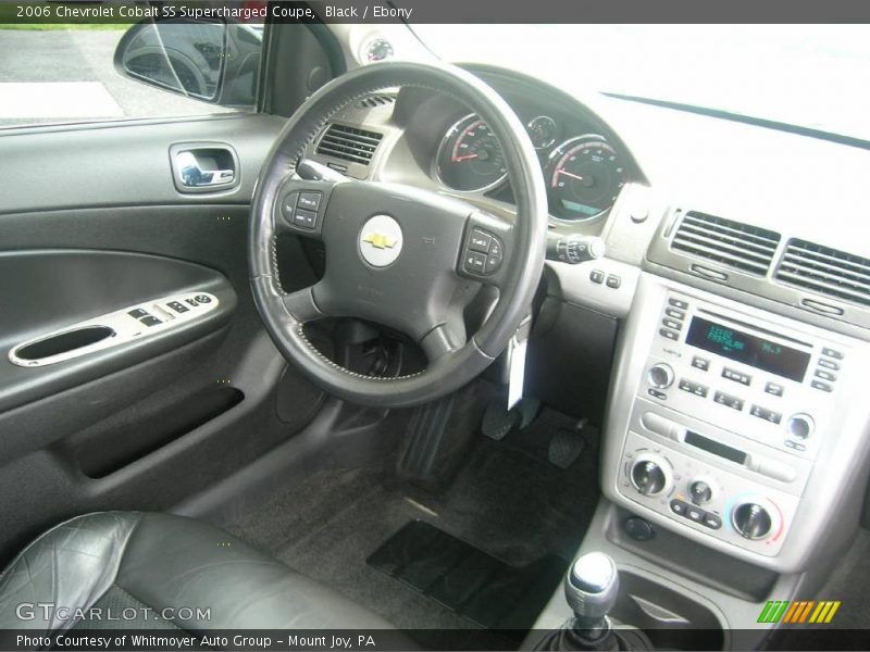 Black / Ebony 2006 Chevrolet Cobalt SS Supercharged Coupe