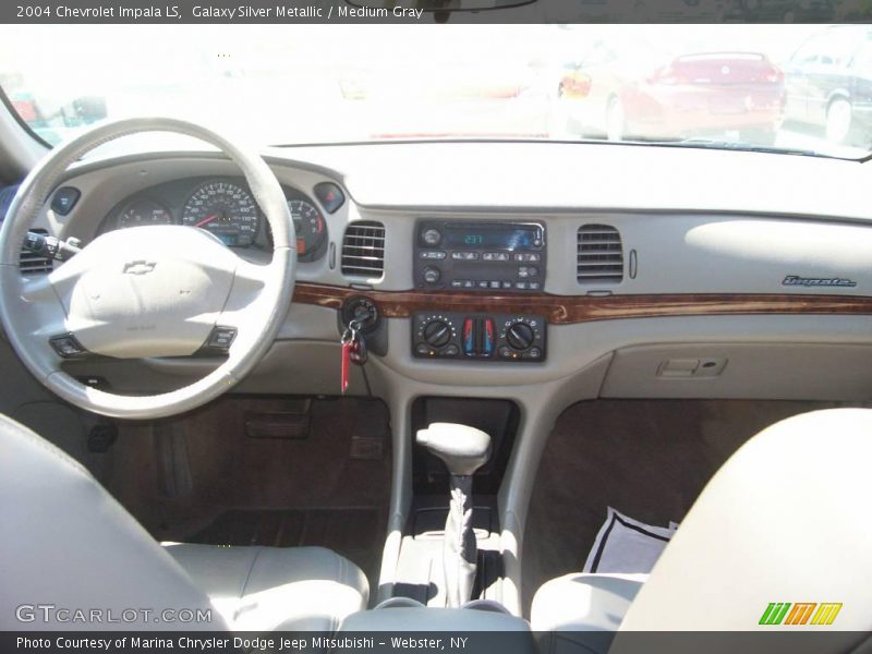 Galaxy Silver Metallic / Medium Gray 2004 Chevrolet Impala LS