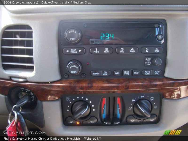 Galaxy Silver Metallic / Medium Gray 2004 Chevrolet Impala LS