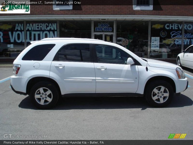 Summit White / Light Gray 2006 Chevrolet Equinox LT