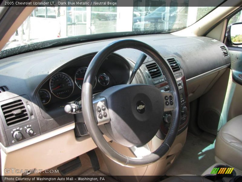 Dark Blue Metallic / Neutral Beige 2005 Chevrolet Uplander LT