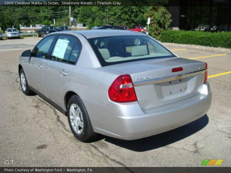 Silverstone Metallic / Titanium Gray 2006 Chevrolet Malibu LS Sedan