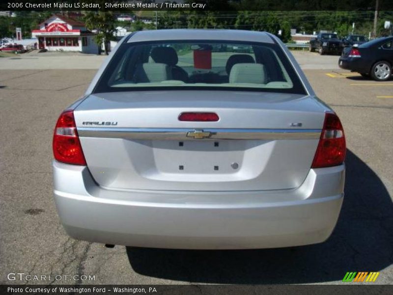 Silverstone Metallic / Titanium Gray 2006 Chevrolet Malibu LS Sedan