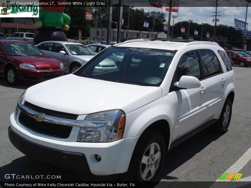Summit White / Light Gray 2006 Chevrolet Equinox LT