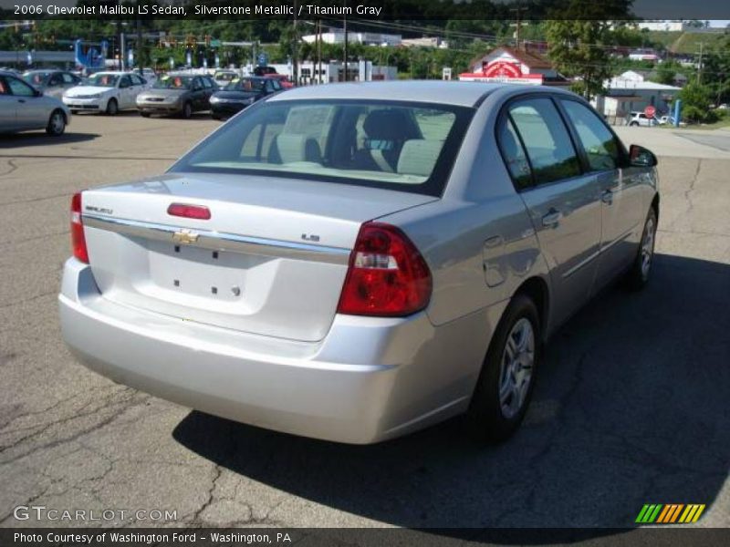 Silverstone Metallic / Titanium Gray 2006 Chevrolet Malibu LS Sedan