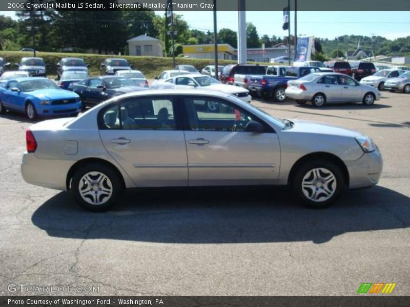 Silverstone Metallic / Titanium Gray 2006 Chevrolet Malibu LS Sedan
