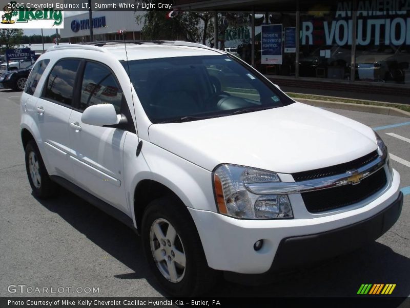 Summit White / Light Gray 2006 Chevrolet Equinox LT