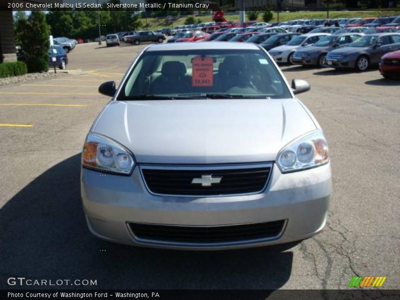 Silverstone Metallic / Titanium Gray 2006 Chevrolet Malibu LS Sedan