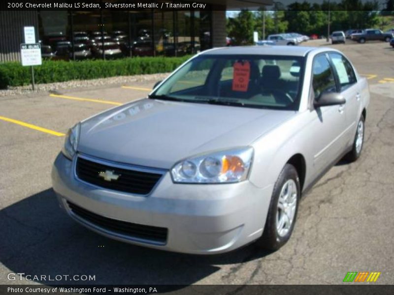 Silverstone Metallic / Titanium Gray 2006 Chevrolet Malibu LS Sedan