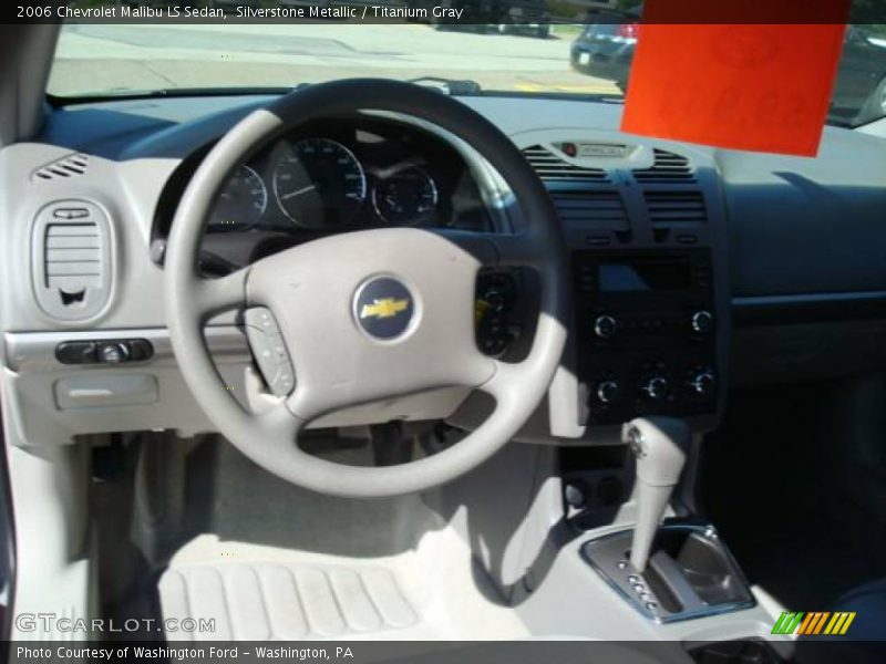 Silverstone Metallic / Titanium Gray 2006 Chevrolet Malibu LS Sedan