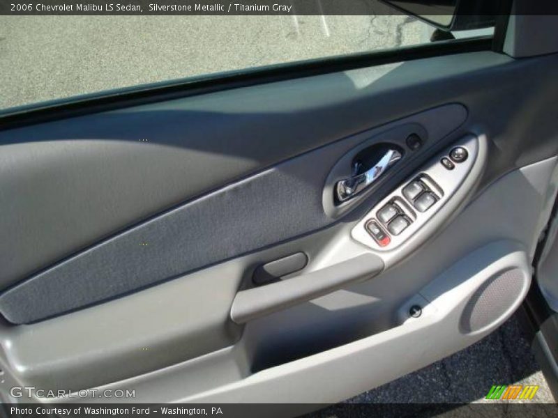 Silverstone Metallic / Titanium Gray 2006 Chevrolet Malibu LS Sedan