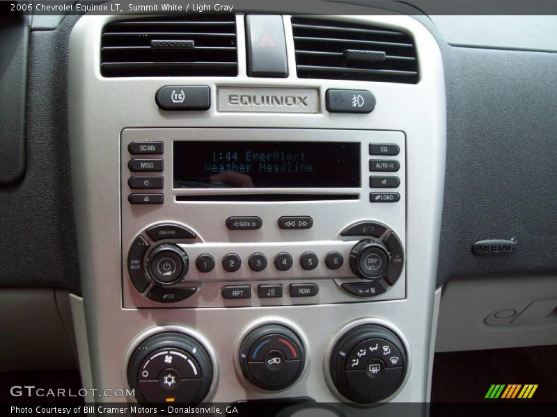 Summit White / Light Gray 2006 Chevrolet Equinox LT