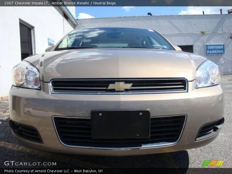 Amber Bronze Metallic / Neutral Beige 2007 Chevrolet Impala LT
