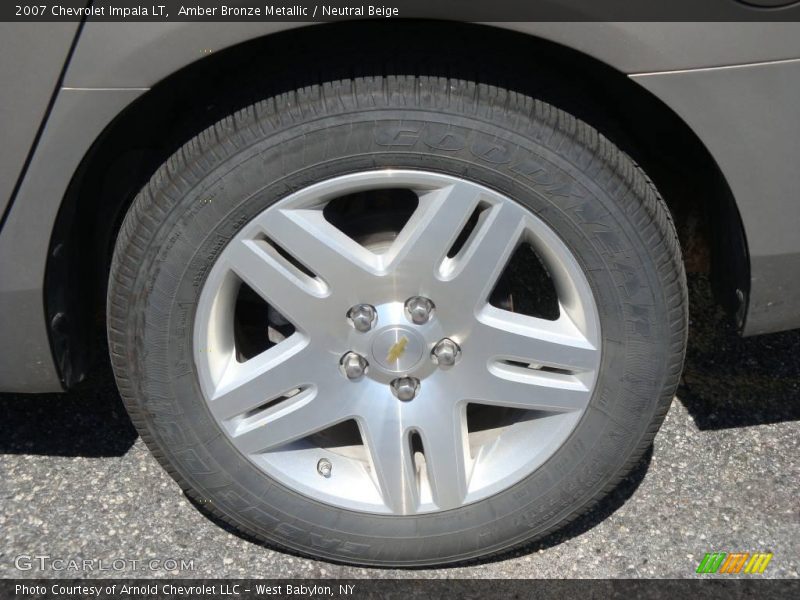 Amber Bronze Metallic / Neutral Beige 2007 Chevrolet Impala LT