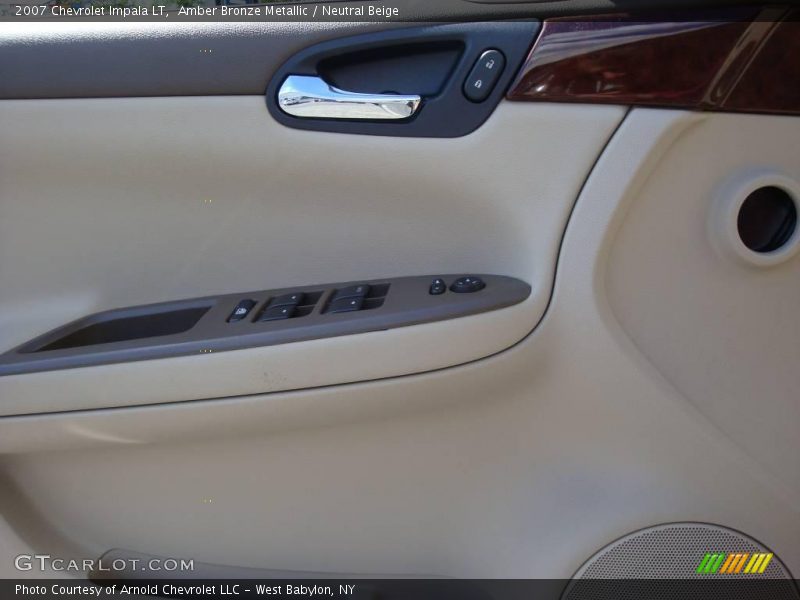 Amber Bronze Metallic / Neutral Beige 2007 Chevrolet Impala LT