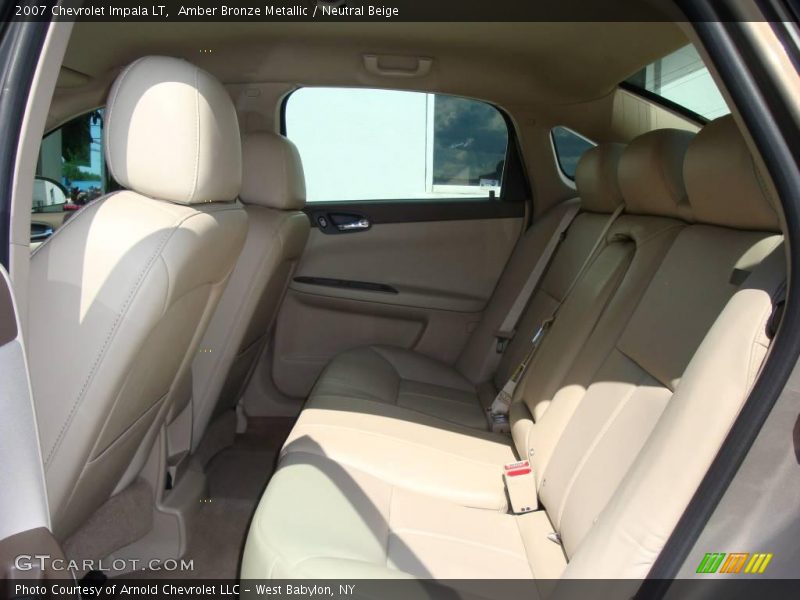 Amber Bronze Metallic / Neutral Beige 2007 Chevrolet Impala LT