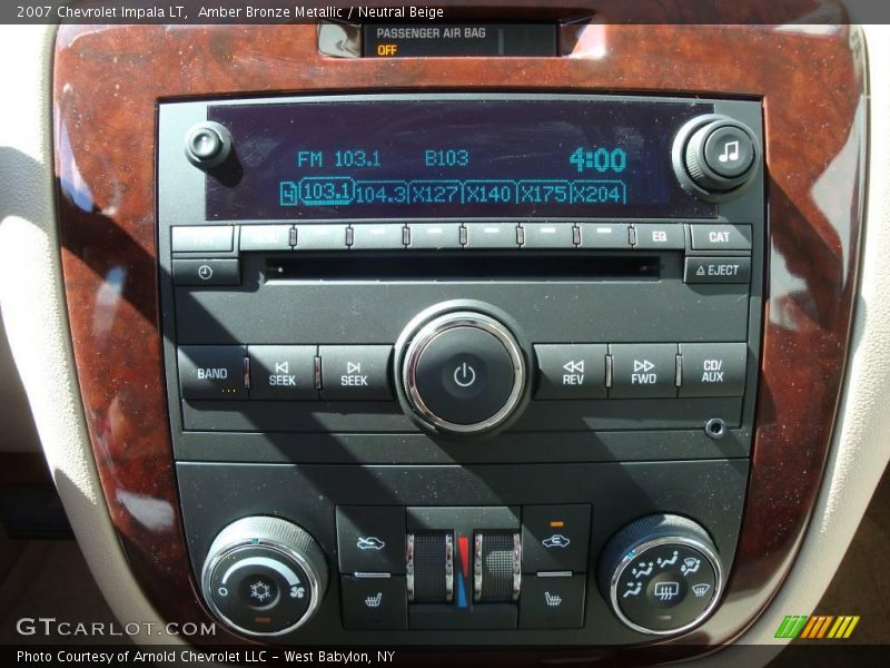 Amber Bronze Metallic / Neutral Beige 2007 Chevrolet Impala LT