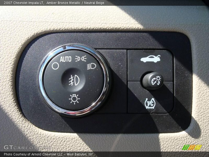 Amber Bronze Metallic / Neutral Beige 2007 Chevrolet Impala LT