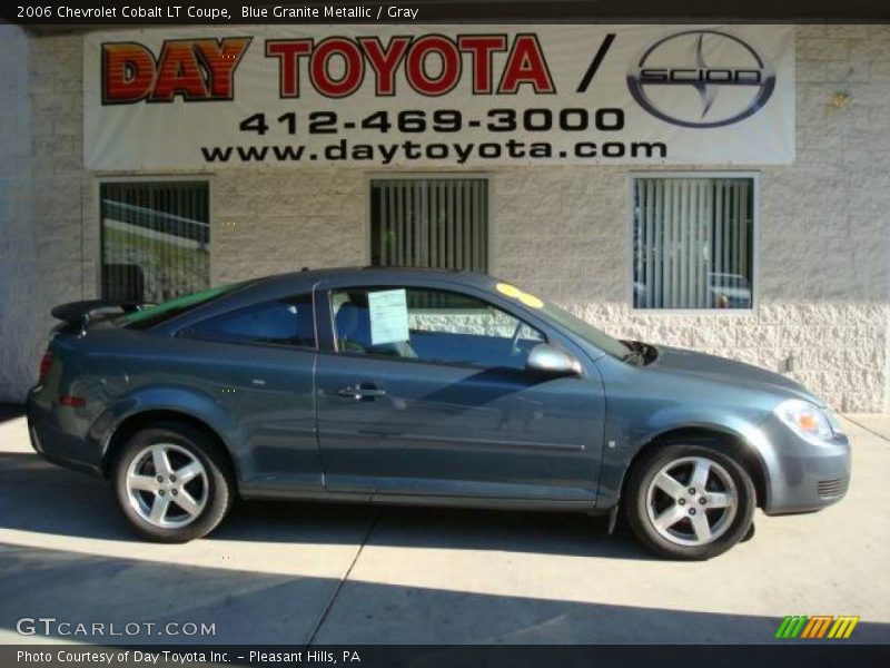 Blue Granite Metallic / Gray 2006 Chevrolet Cobalt LT Coupe