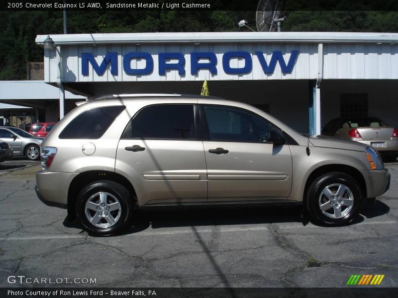 Sandstone Metallic / Light Cashmere 2005 Chevrolet Equinox LS AWD