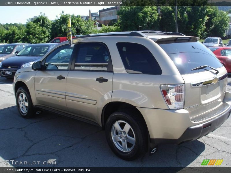 Sandstone Metallic / Light Cashmere 2005 Chevrolet Equinox LS AWD