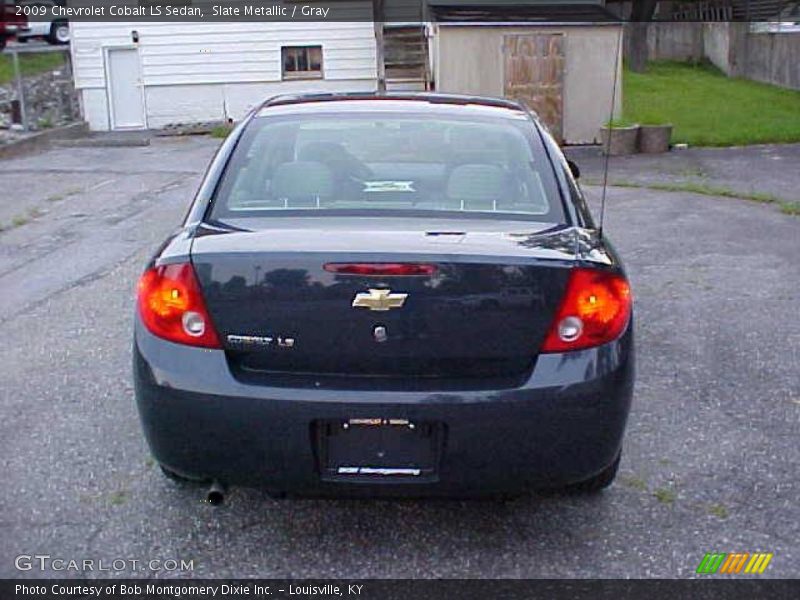 Slate Metallic / Gray 2009 Chevrolet Cobalt LS Sedan