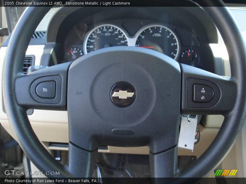 Sandstone Metallic / Light Cashmere 2005 Chevrolet Equinox LS AWD