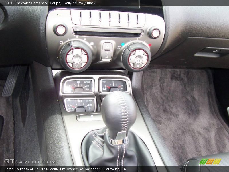 Rally Yellow / Black 2010 Chevrolet Camaro SS Coupe