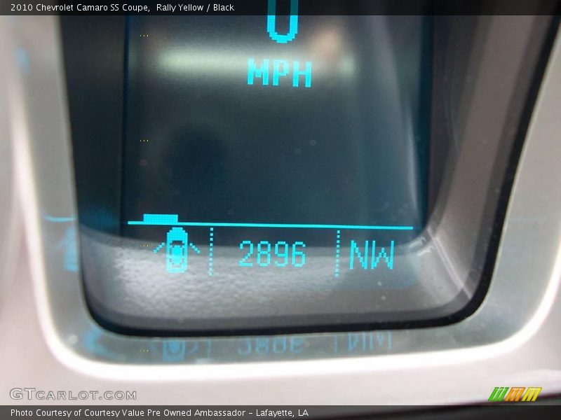 Rally Yellow / Black 2010 Chevrolet Camaro SS Coupe