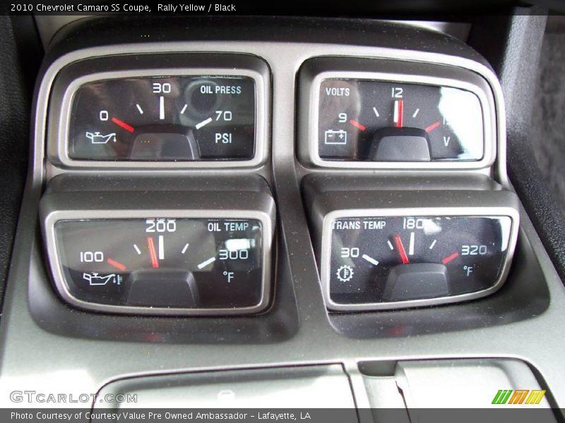 Rally Yellow / Black 2010 Chevrolet Camaro SS Coupe
