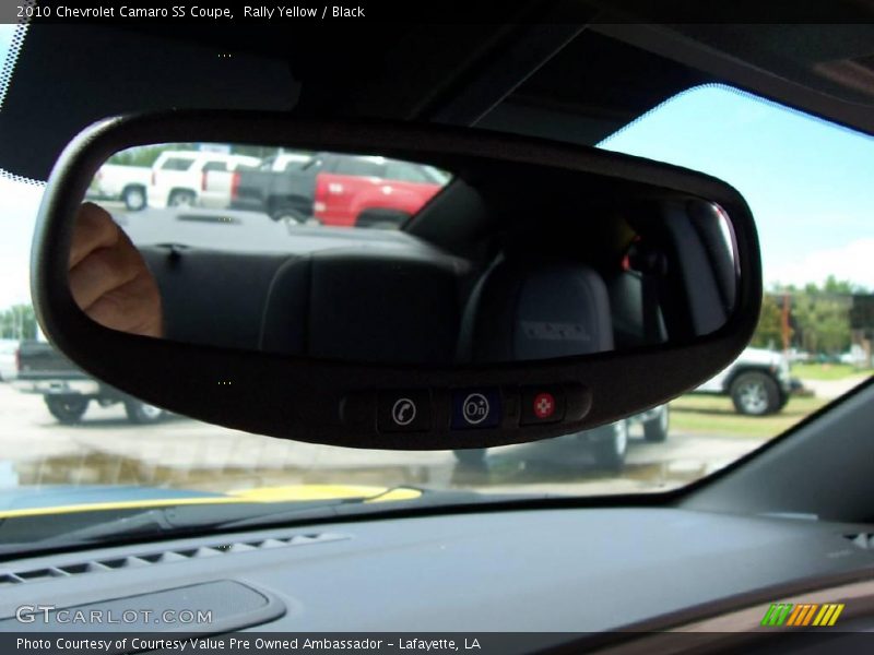 Rally Yellow / Black 2010 Chevrolet Camaro SS Coupe