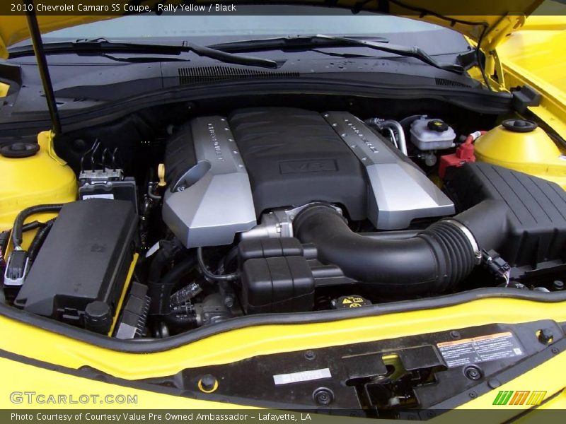 Rally Yellow / Black 2010 Chevrolet Camaro SS Coupe