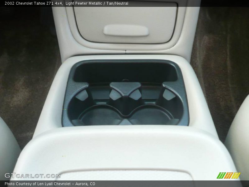 Light Pewter Metallic / Tan/Neutral 2002 Chevrolet Tahoe Z71 4x4