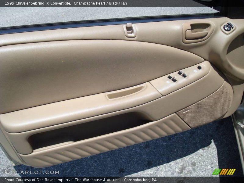 Champagne Pearl / Black/Tan 1999 Chrysler Sebring JX Convertible