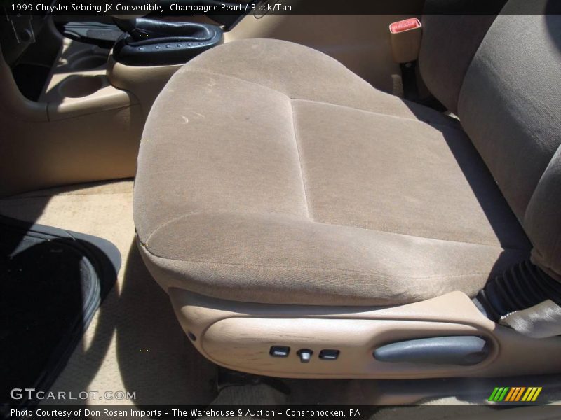 Champagne Pearl / Black/Tan 1999 Chrysler Sebring JX Convertible