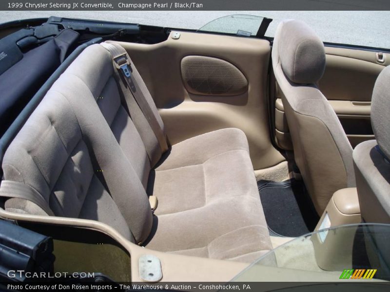 Champagne Pearl / Black/Tan 1999 Chrysler Sebring JX Convertible