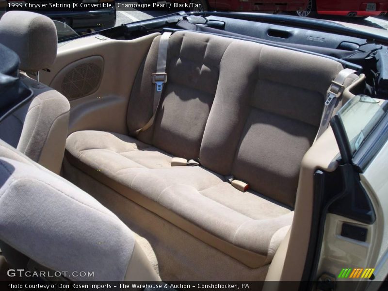 Champagne Pearl / Black/Tan 1999 Chrysler Sebring JX Convertible