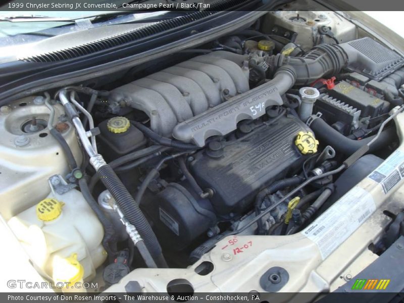 Champagne Pearl / Black/Tan 1999 Chrysler Sebring JX Convertible