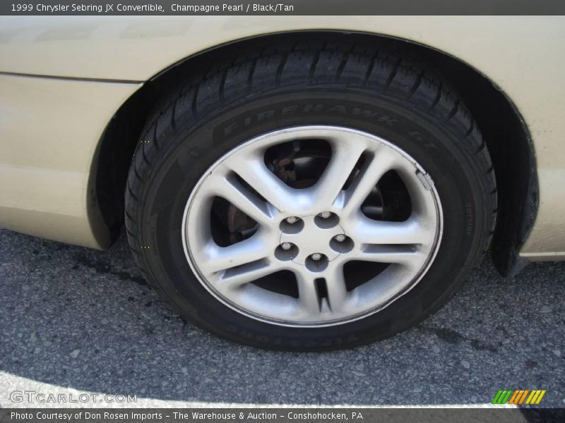 Champagne Pearl / Black/Tan 1999 Chrysler Sebring JX Convertible