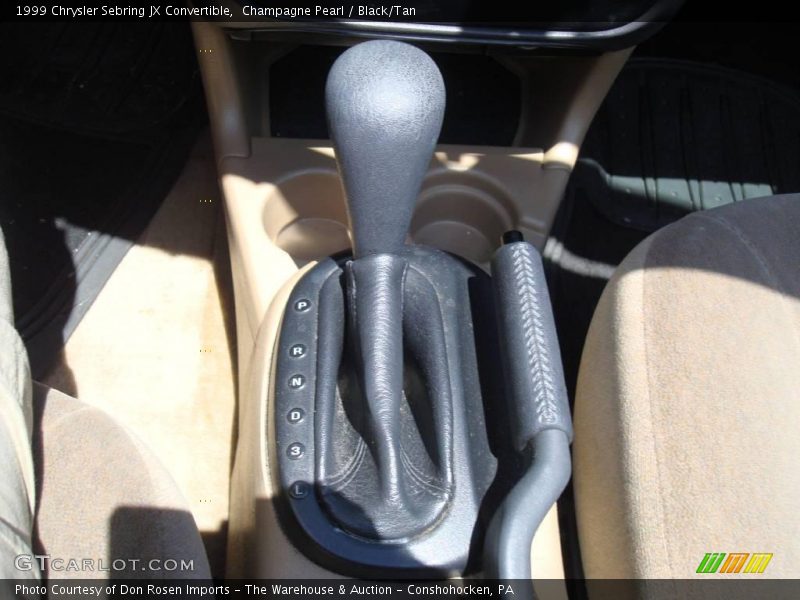 Champagne Pearl / Black/Tan 1999 Chrysler Sebring JX Convertible