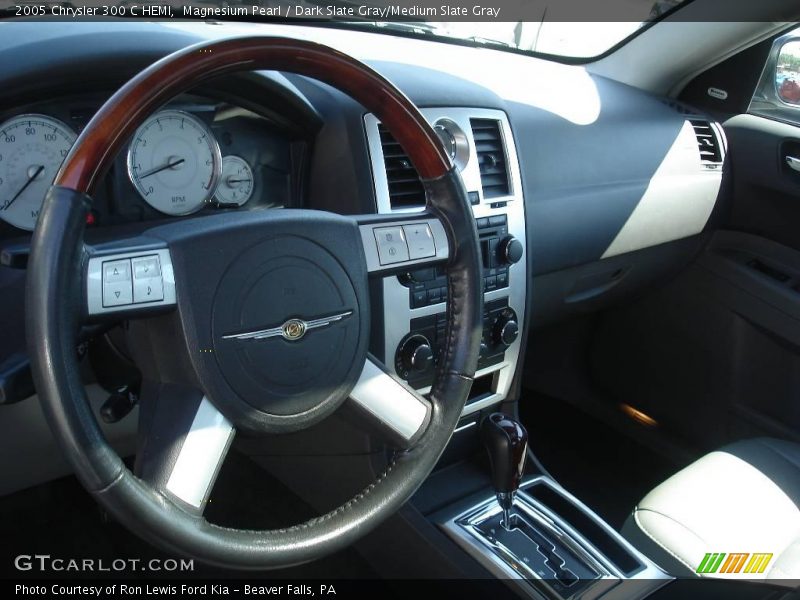 Magnesium Pearl / Dark Slate Gray/Medium Slate Gray 2005 Chrysler 300 C HEMI