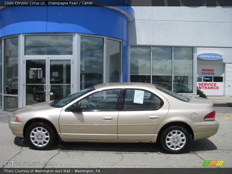 Champagne Pearl / Camel 2000 Chrysler Cirrus LX